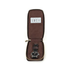 Handmade Full-Grain Leather Single-Watch Case with Card Slot