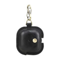 Handmade Full-Grain Leather AirPods 4 Case — CF1209-Black
