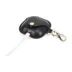 Handmade Full-Grain Leather AirPods 4 Case — CF1209-Black