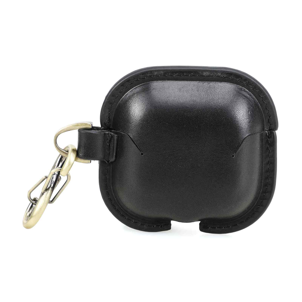 Handmade Full-Grain Leather AirPods 4 Case — CF1209-Black