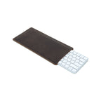 Handmade oil nubuck leather sleeve for Magic Keyboard