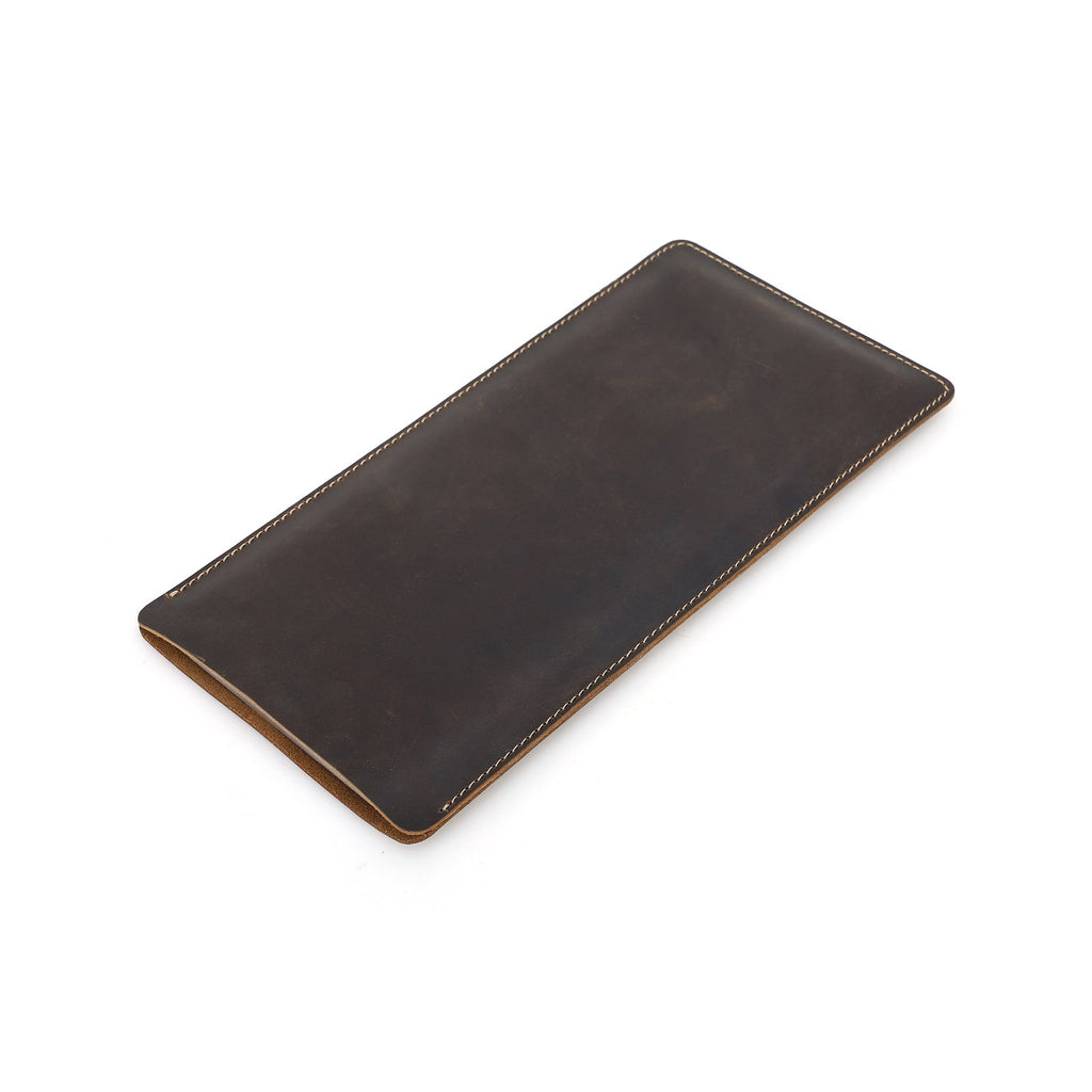 Handmade oil nubuck leather sleeve for Magic Keyboard