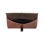Handmade full-grain leather sunglasses case