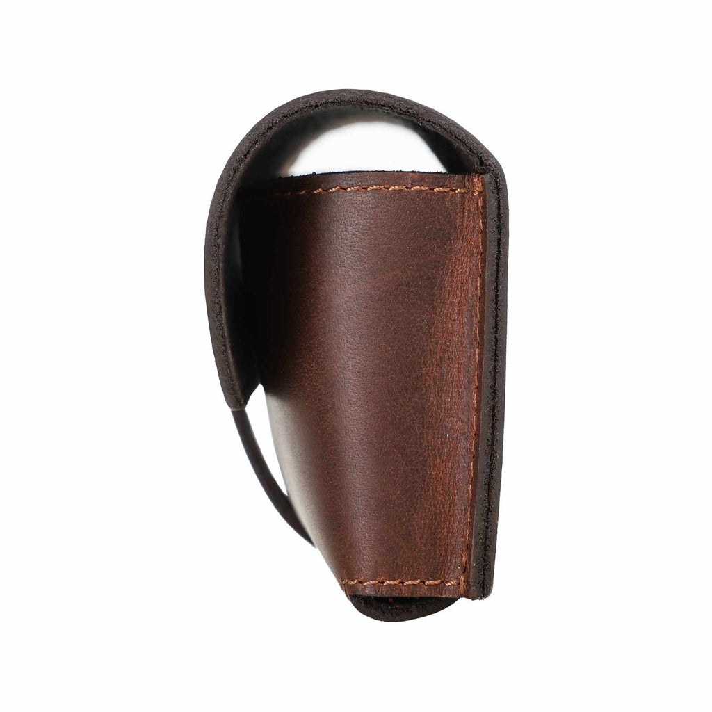 Handmade full-grain leather sunglasses case
