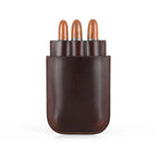 Handmade Full-Grain Leather Cigar Case — CF5003-Coffee