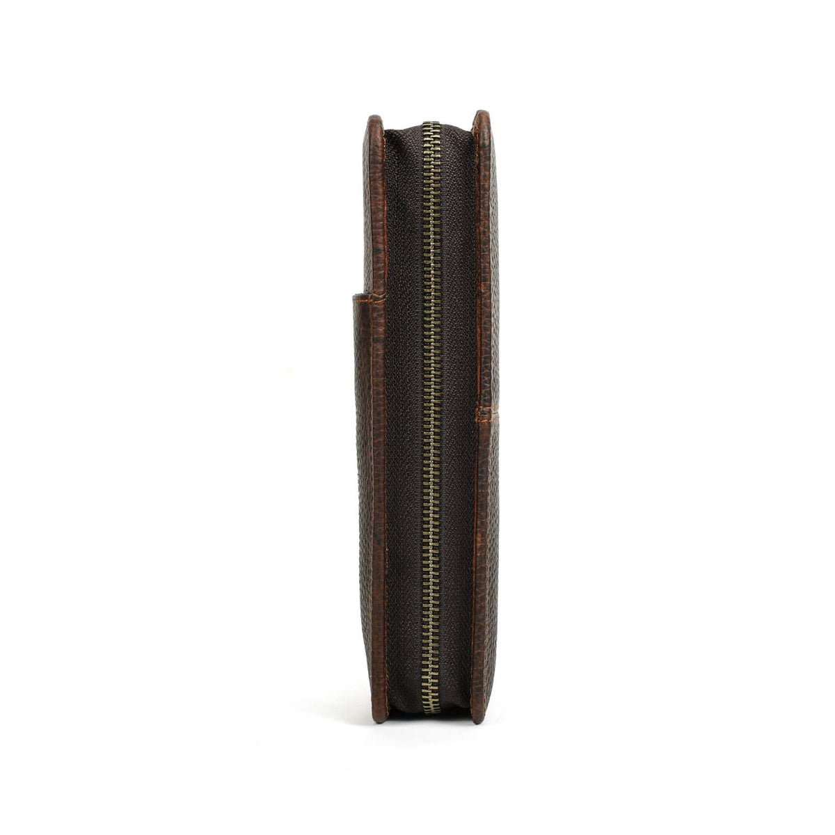 Handmade Full-Grain Leather 5-Cigar Travel Organizer — CF5009-Coffee