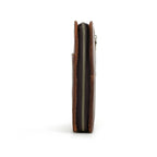 Handmade Full-Grain Leather 5-Cigar Travel Organizer — CF5009-Red-Brown
