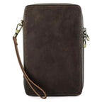 Handmade Full-Grain Leather 4-Cigar Travel Case — CF5010