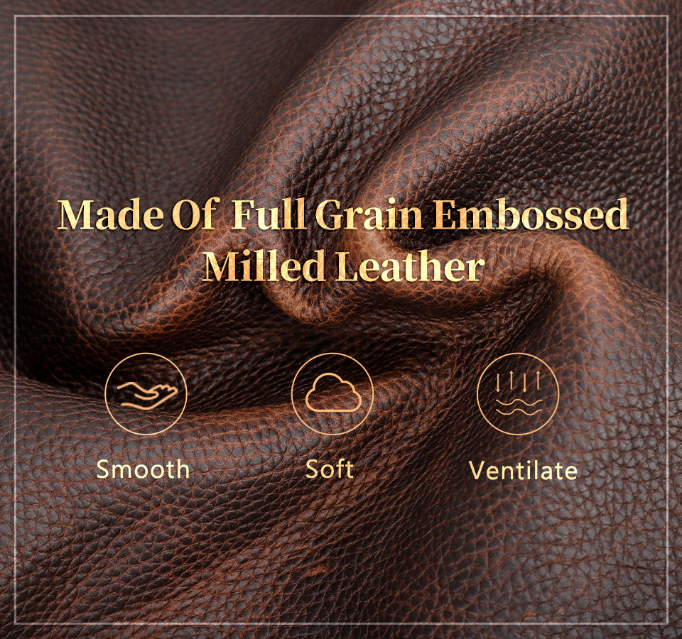 Pipe Emboss Full-Grain Leather Pipe & Accessories Case | CONTACTS FAMILY