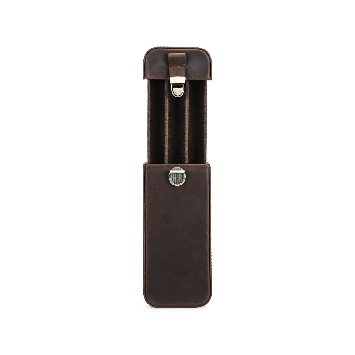 Handmade Full-Grain Leather Cigar Travel Case — CF5018