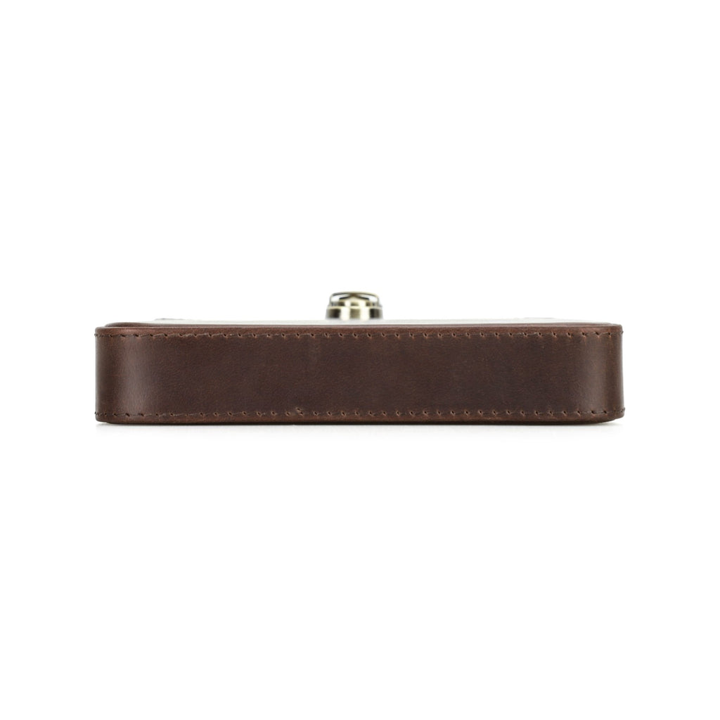 Handmade Full-Grain Leather Cigar Travel Case — CF5019