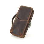 Handmade Crazy Horse leather case for original Nintendo Switch