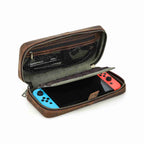 Handmade Crazy Horse leather case for original Nintendo Switch