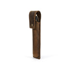 Handmade crazy horse leather pen pouch — 1 Slot