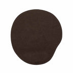 Handmade full-grain leather mouse pad with wrist rest