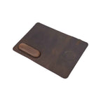 Handmade Full-Grain Leather Wireless Charging Mouse Pad
