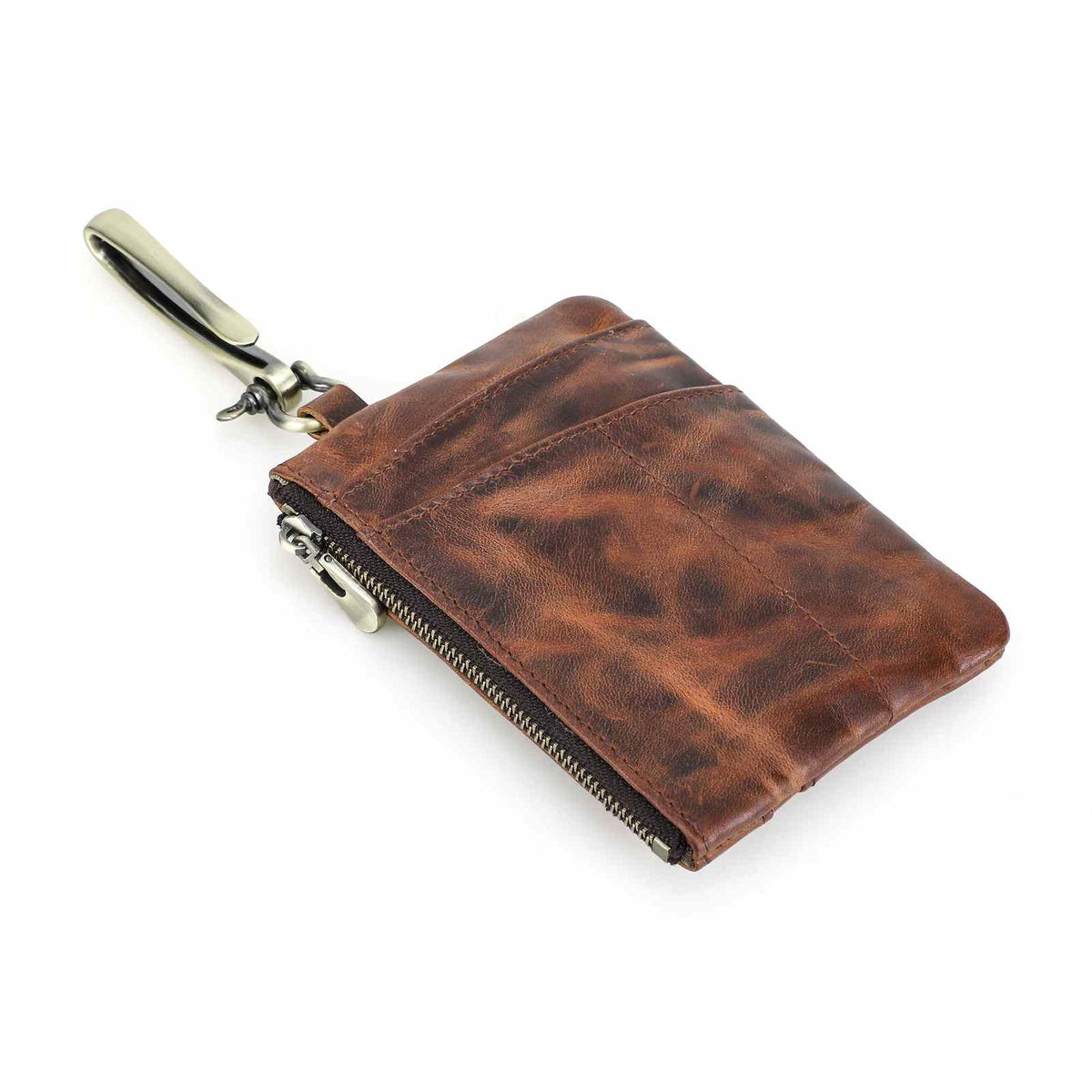 Handmade Full-Grain Leather EDC Tool Pouch — CF9099