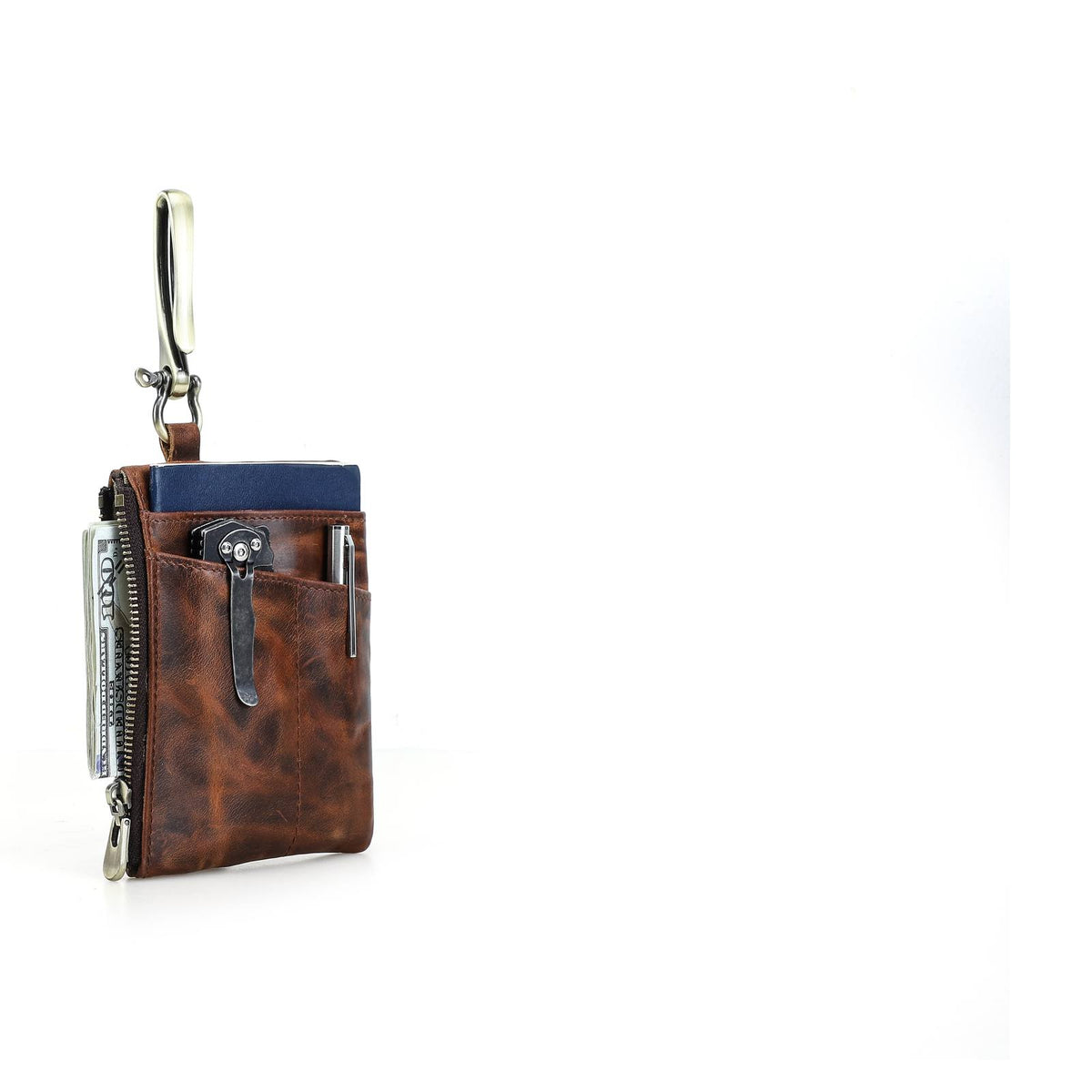 Handmade Full-Grain Leather EDC Tool Pouch — CF9099