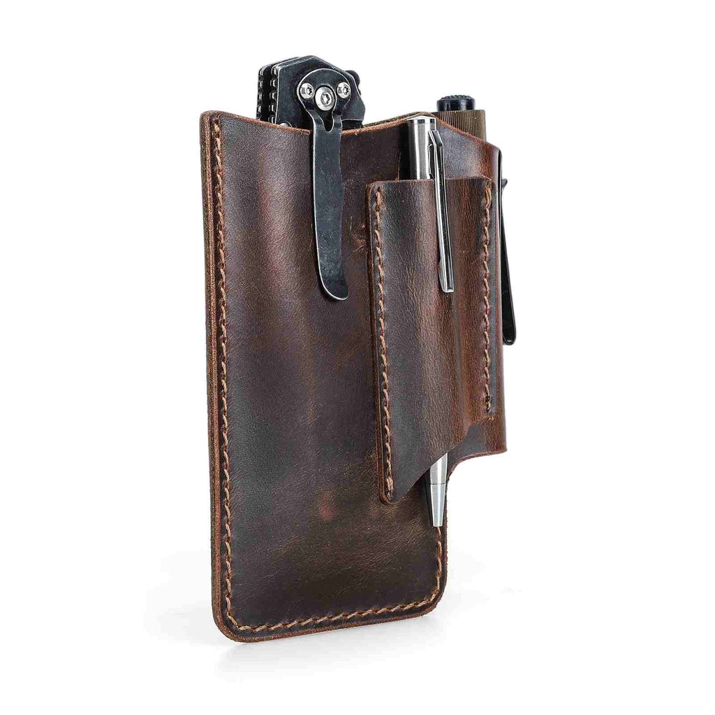 Handmade Full-Grain Leather Belt Tool Holster — CF9102