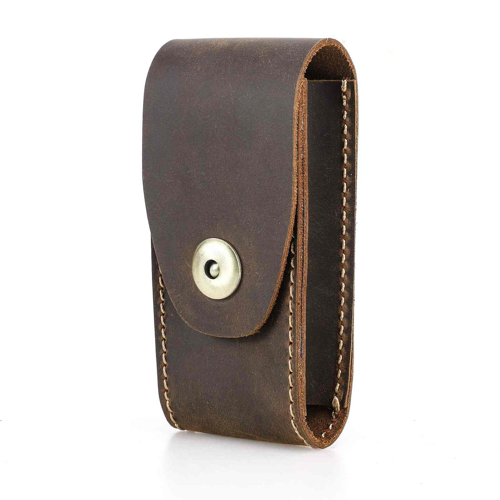 Handmade Full-Grain Leather EDC Multi-Tool Organizer — CF9105