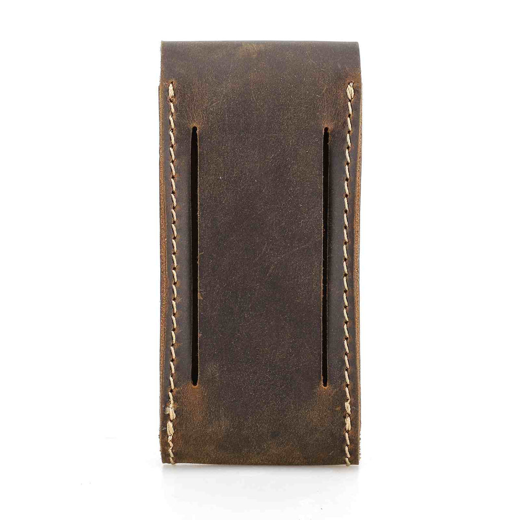 Handmade Full-Grain Leather EDC Multi-Tool Organizer — CF9105