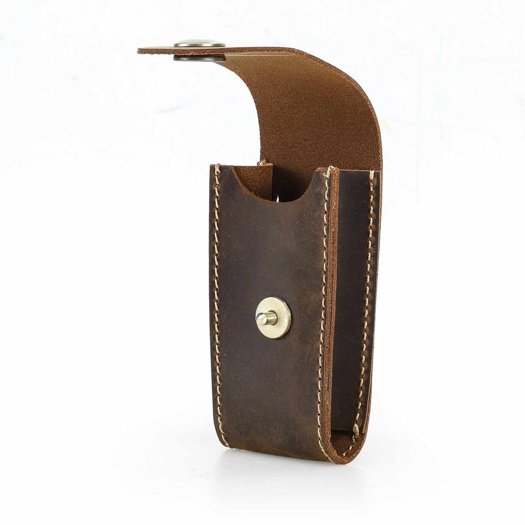Handmade Full-Grain Leather EDC Multi-Tool Organizer — CF9105