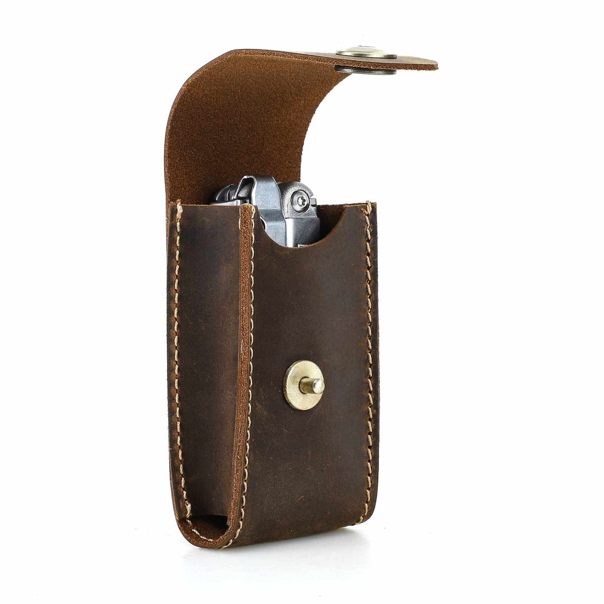 Handmade Full-Grain Leather EDC Multi-Tool Organizer — CF9105