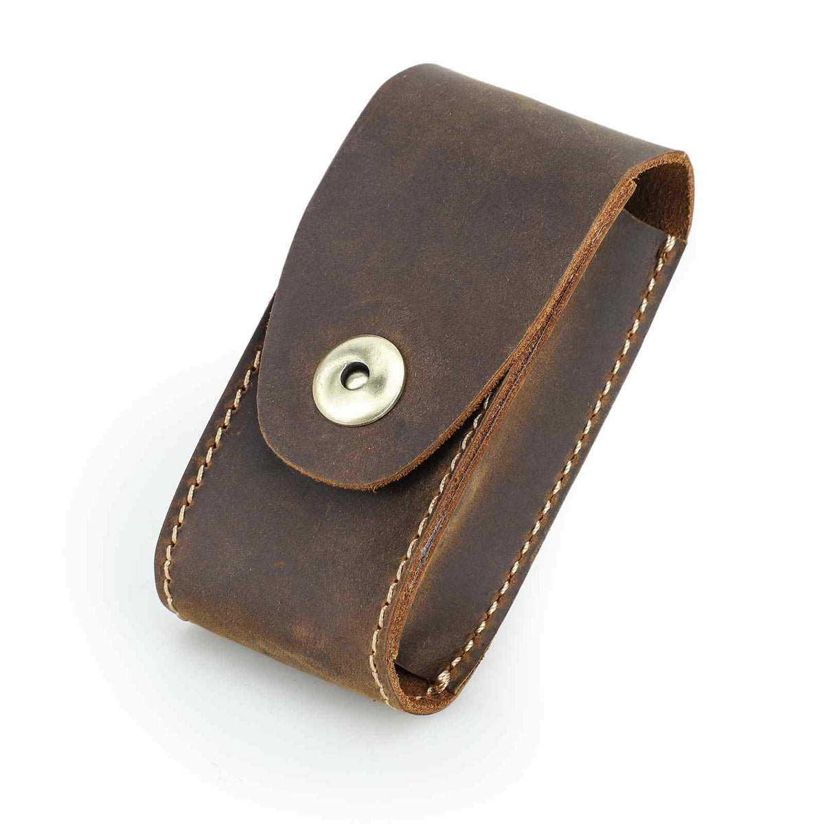 Handmade Full-Grain Leather EDC Multi-Tool Organizer — CF9105