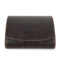 Handmade Full Grain Leather Egg-Shaped Watch Case