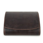 Handmade Full Grain Leather Egg-Shaped Watch Case