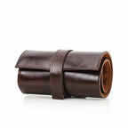 Handmade Full-Grain Waxed Leather 6-Watch Roll