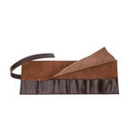 Handmade Full-Grain Waxed Leather 6-Watch Roll