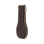 Handmade Full-Grain Leather Slim Single-Watch Travel Case