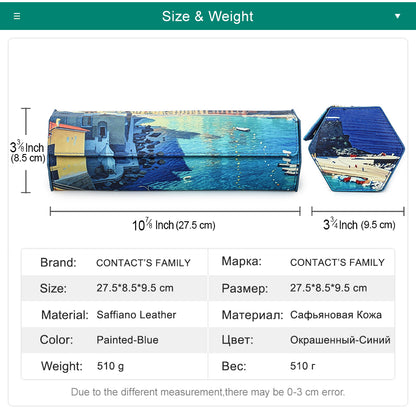 Custom 3D-Printed Leather Watch Box – Personalize with Your Design!