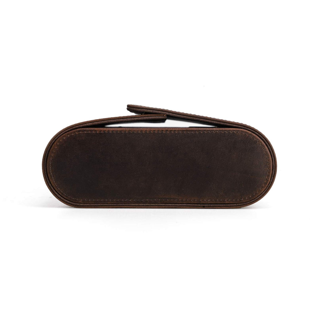CONTACTS FAMILY 6 Watches handmade full-grain leather watch case - view 4
