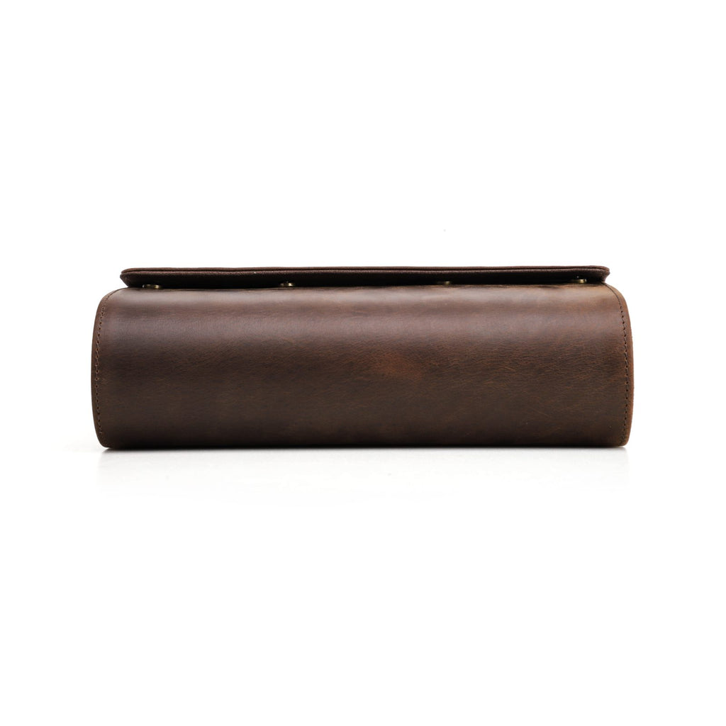 CONTACTS FAMILY 6 Watches handmade full-grain leather watch case - view 5