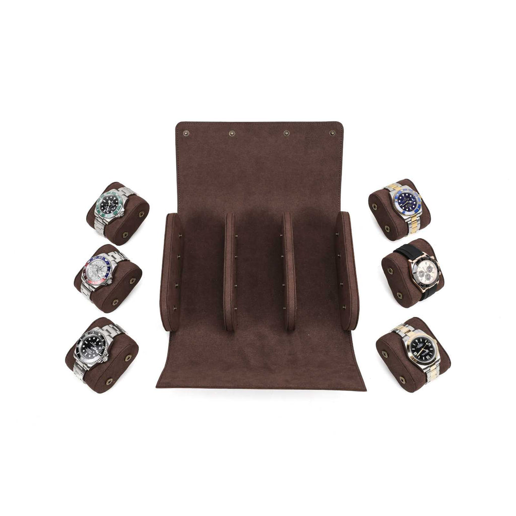 CONTACTS FAMILY 6 Watches handmade full-grain leather watch case - view 7