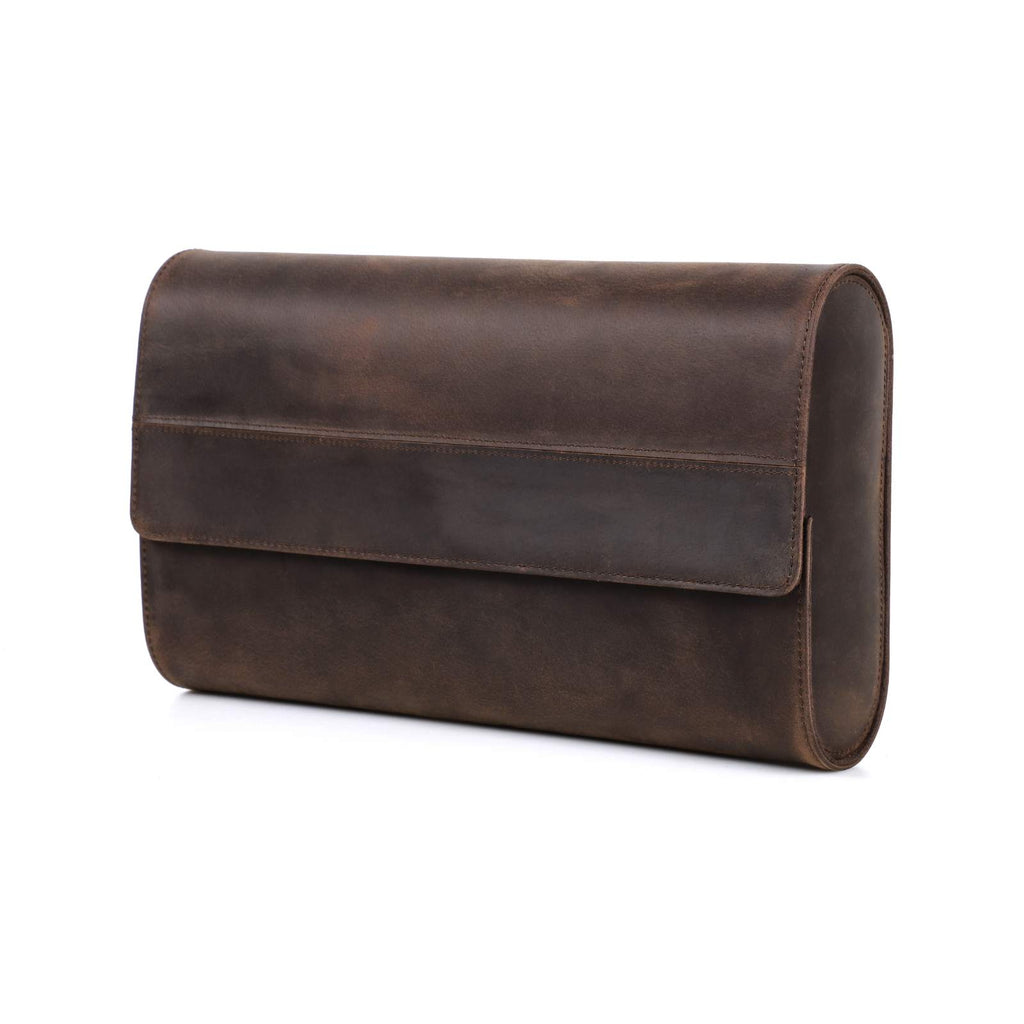 CONTACTS FAMILY 8 Watches handmade full-grain leather watch case - view 3
