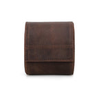 CONTACTS FAMILY 1 Watch handmade full-grain leather watch case - view 1