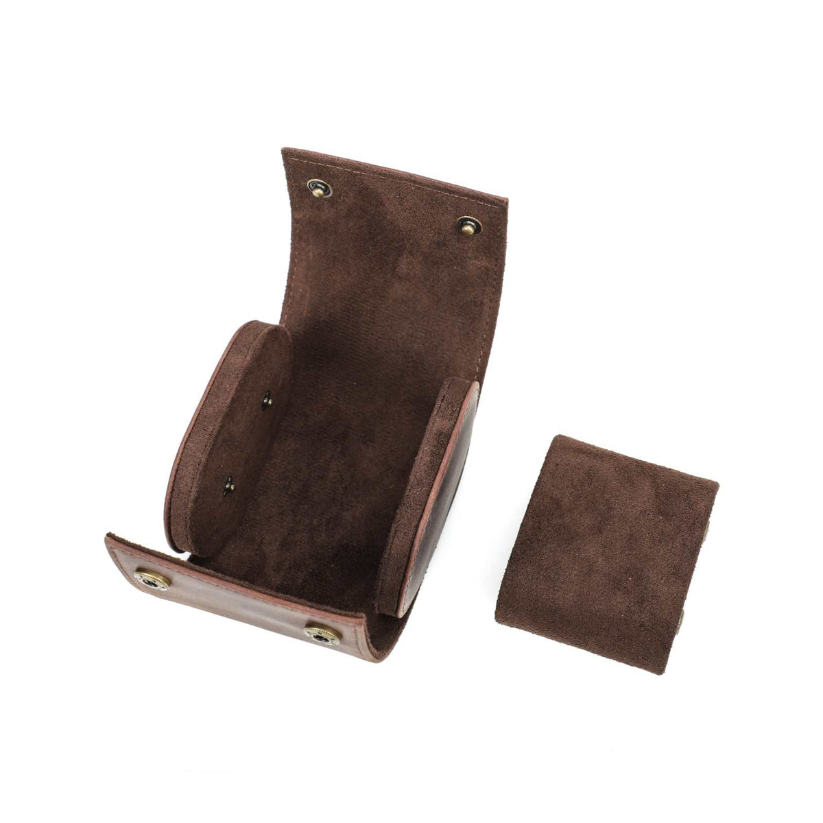 CONTACTS FAMILY 1 Watch handmade full-grain leather watch case - view 6