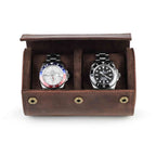 CONTACTS FAMILY 2 Watches handmade full-grain leather watch case - view 2