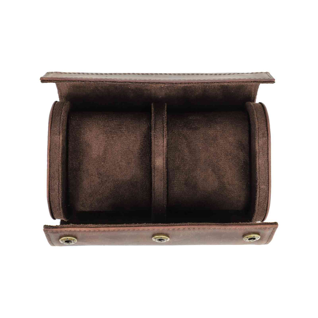 CONTACTS FAMILY 2 Watches handmade full-grain leather watch case - view 5