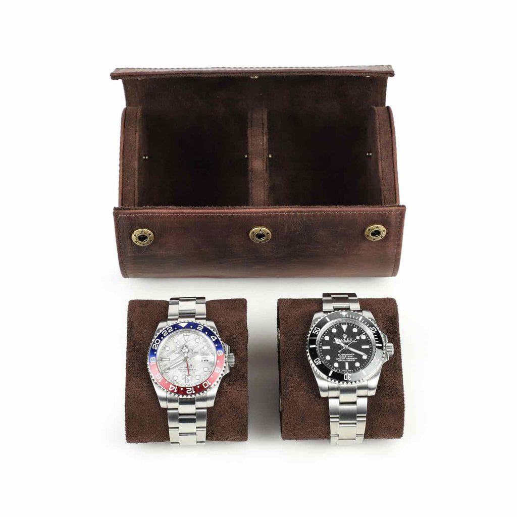 CONTACTS FAMILY 2 Watches handmade full-grain leather watch case - view 6