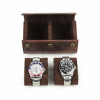 CONTACTS FAMILY 2 Watches handmade full-grain leather watch case - view 6