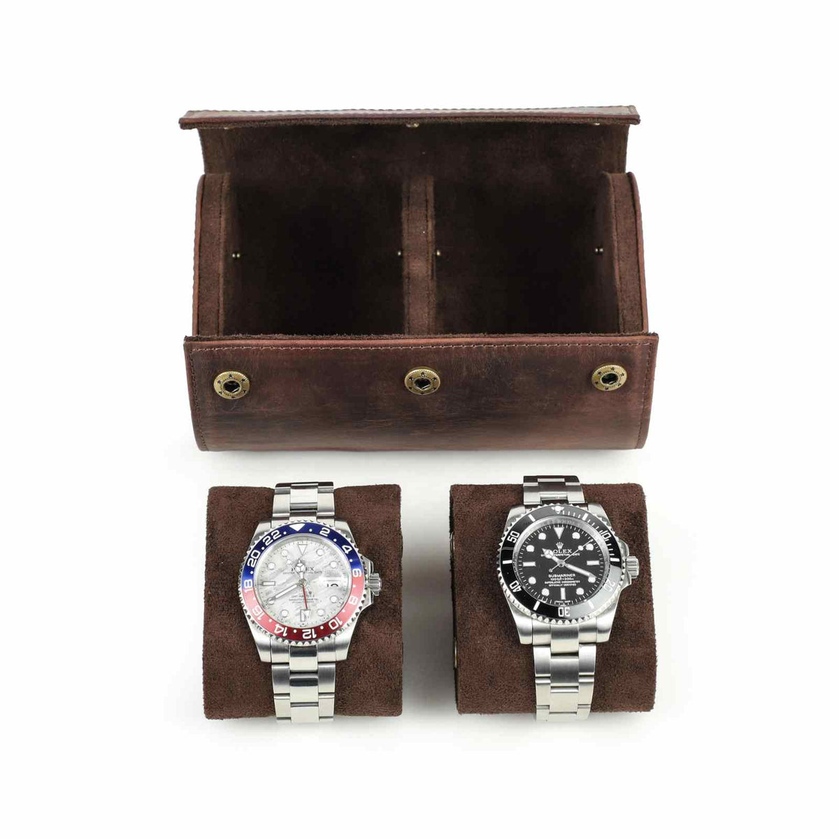 CONTACTS FAMILY 2 Watches handmade full-grain leather watch case - view 6