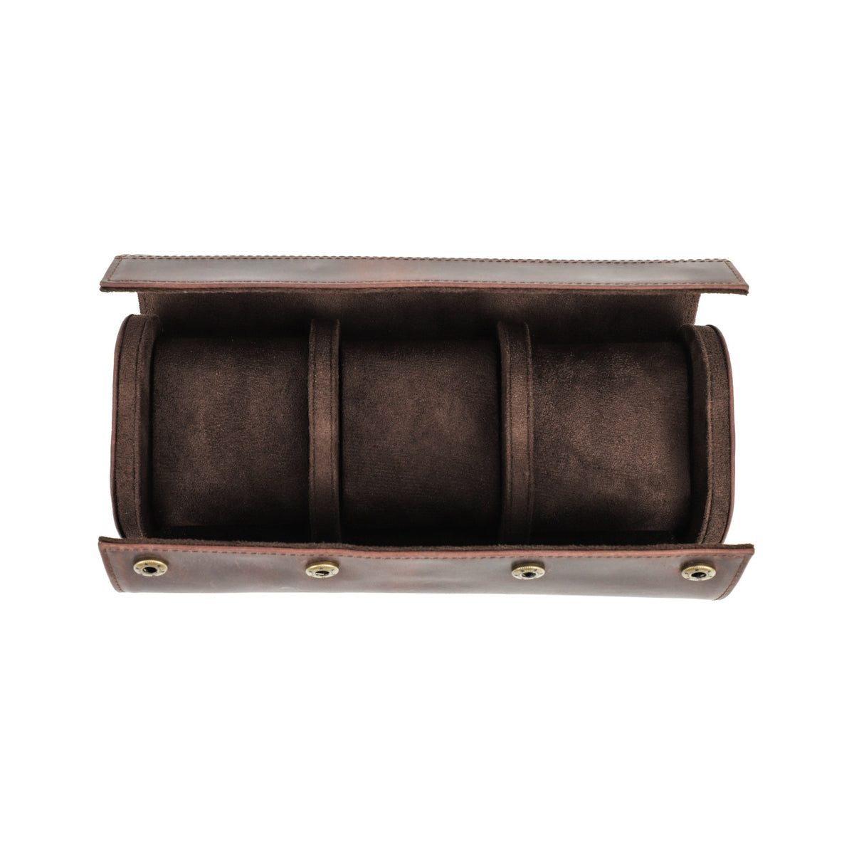 CONTACTS FAMILY 3 Watches handmade full-grain leather watch case - view 6