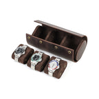 CONTACTS FAMILY 3 Watches handmade full-grain leather watch case - view 10