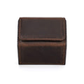 CONTACTS FAMILY 1 Watch handmade full-grain leather watch case - view 1