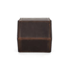 CONTACTS FAMILY 1 Watch handmade full-grain leather watch case - view 4