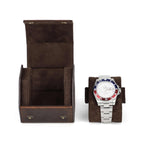 CONTACTS FAMILY 1 Watch handmade full-grain leather watch case - view 6